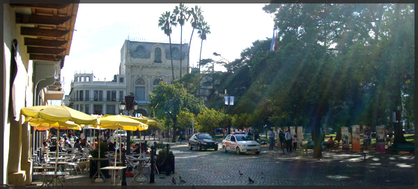 Plaza 9 de Julio in Salta, Argentina