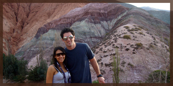 Cerro de los Siete Colores in Purmamarca, Argentina