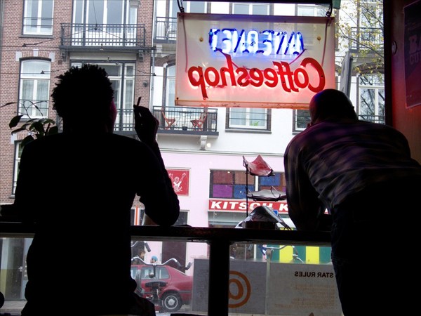 Amsterdam coffee shop