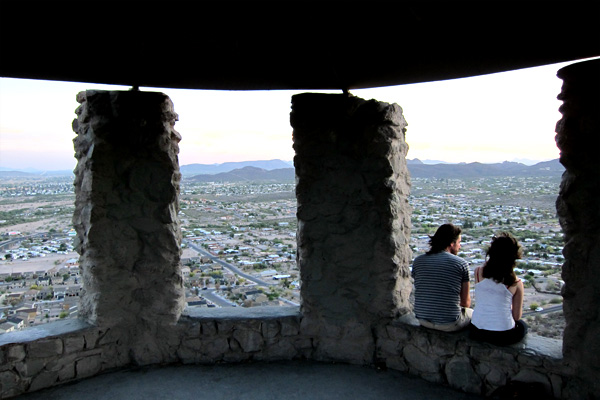 Overlooking Tucson Arizona