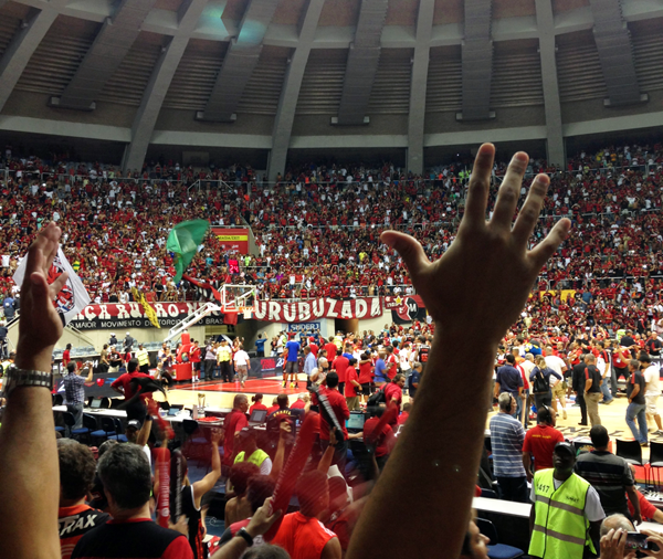 Flamengo Basketball in Rio de Janeiro Brazil