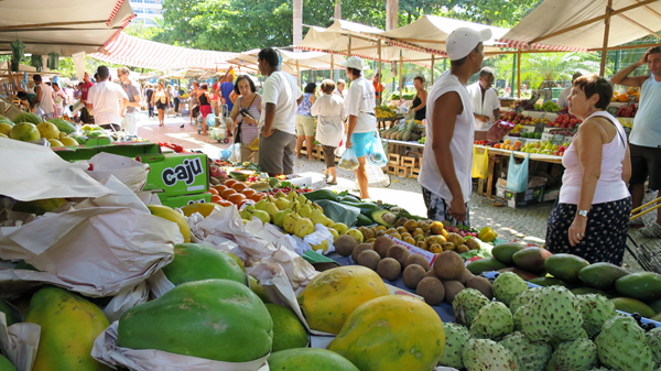 Street Market in Rio de Janeiro