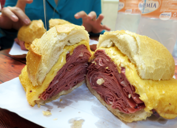 Brazilian Food Guide - Mortadella Sandwich