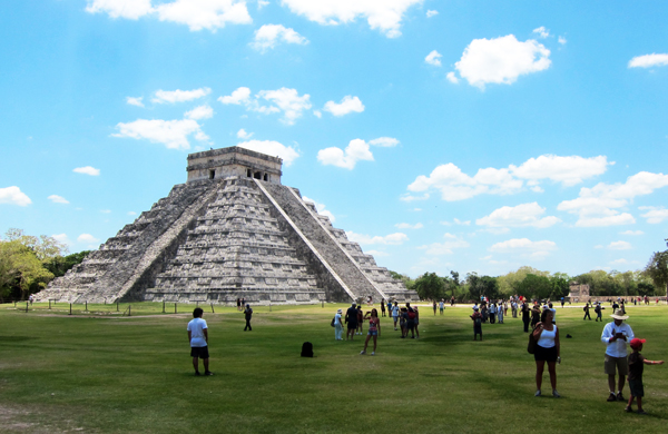 Chichen Itza Ruins in the Yucatan Peninsula of Mexico