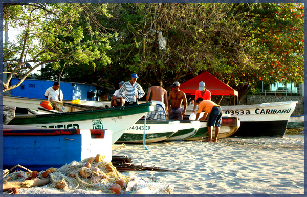 Fisherman in El Rodadero