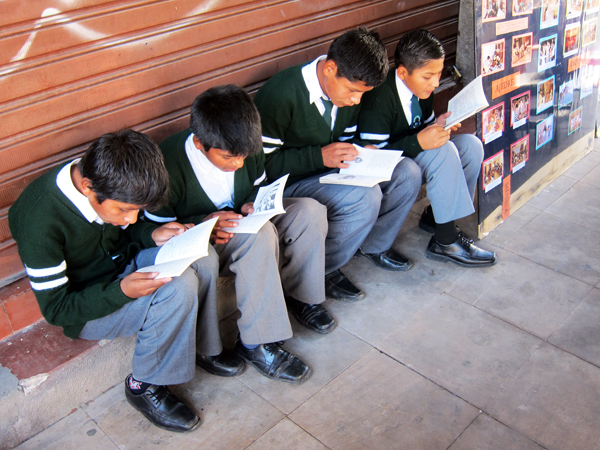 La Feria de La Lectura in Sucre Bolivia