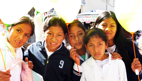 La Feria de La Lectura in Sucre Bolivia