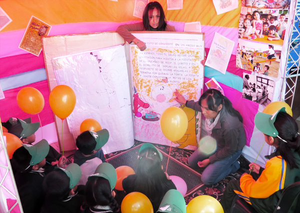 La Feria de La Lectura in Sucre Bolivia