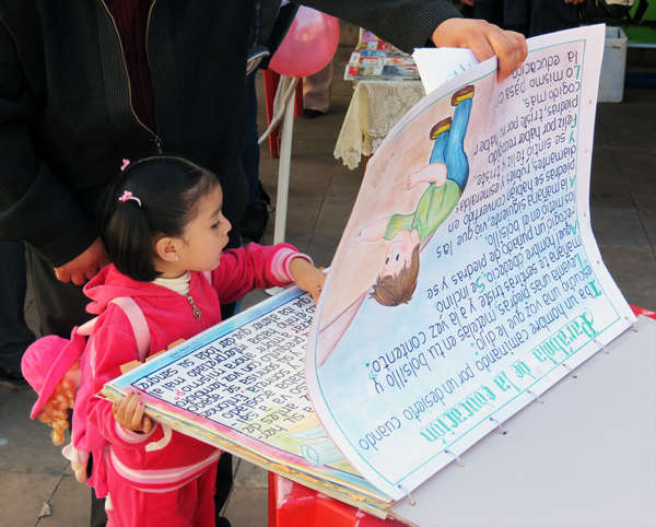 La Feria de La Lectura in Sucre Bolivia