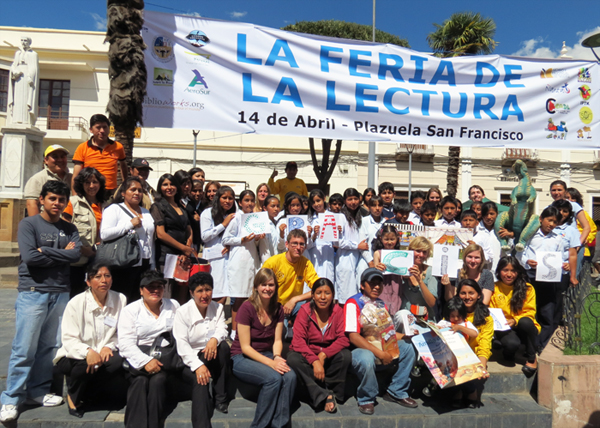 La Feria de La Lectura in Sucre Bolivia