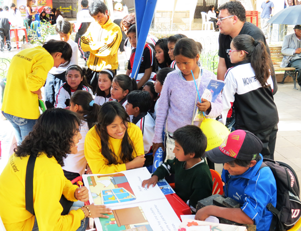 La Feria de La Lectura in Sucre Bolivia