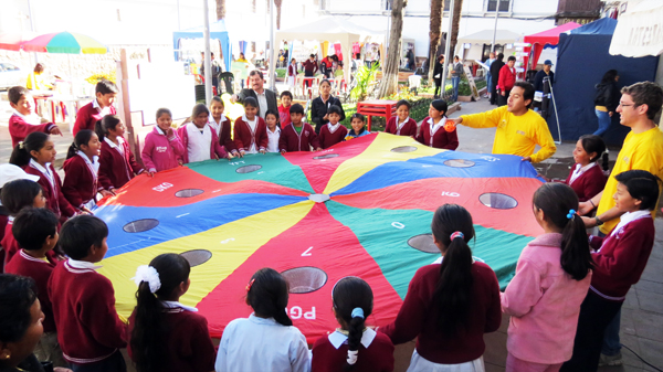 La Feria de La Lectura in Sucre Bolivia