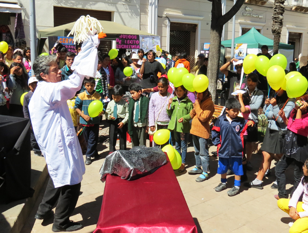 La Feria de La Lectura in Sucre Bolivia