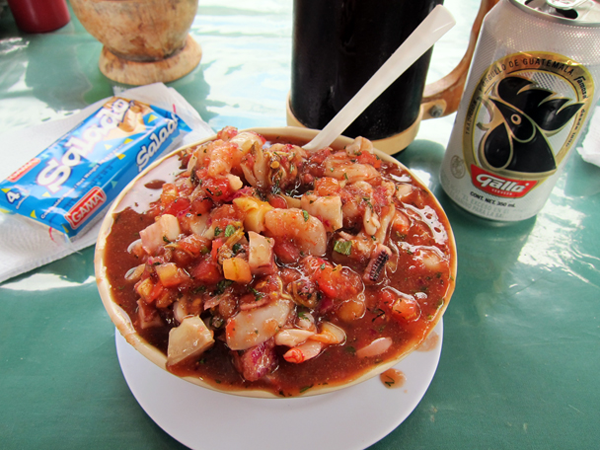 Guatemalan Food - Ceviche