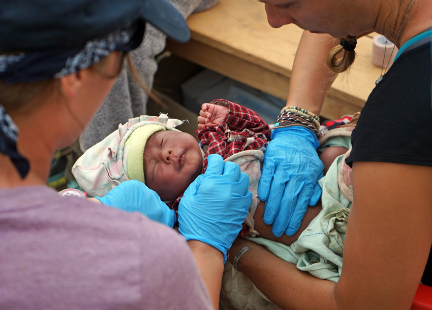 Nepal Earthquake Relief - Medical Tent