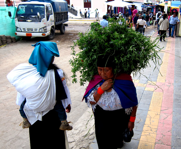 Otavalo Market in Otavalo Ecuador - Otavalo Backpacks