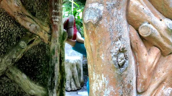 Relaxing at Parque Large in Rio de Janeiro