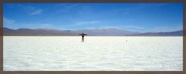 Las Salinas Grandes, Jujuy Region Argentina