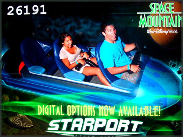 Florida Vacation - Space Mountain, Magic Kingdom, Orlando, Florida