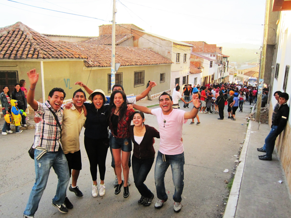 Carnival Celebration in Sucre, Bolivia