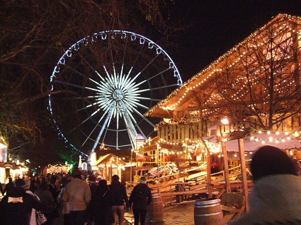 Winter Wonderland in London, England