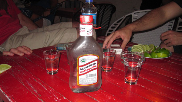 Popular Drink of Colombia: Aguardiente