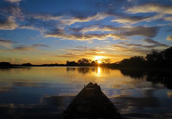 Amazon River at Sunset