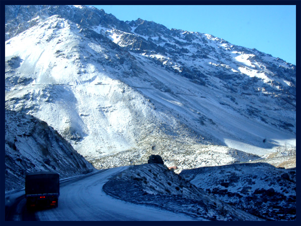 Mendoza, Argentina to Santiago, Chile via the Andes Mountains