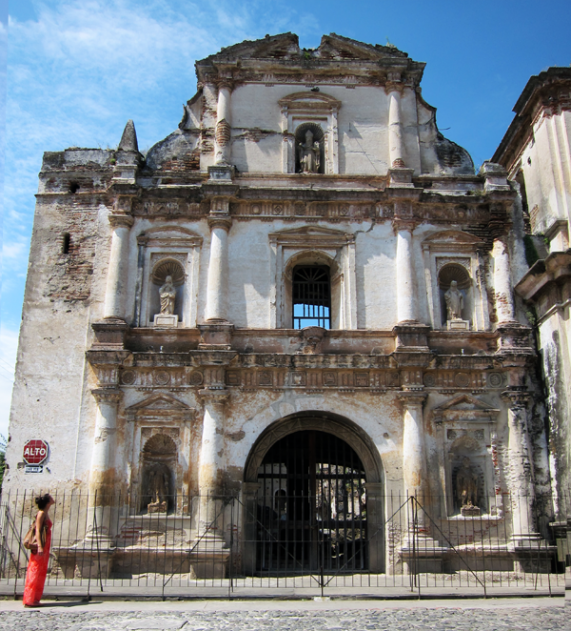 Ancient Ruins and Beautiful Women in Antigua, Guatemala