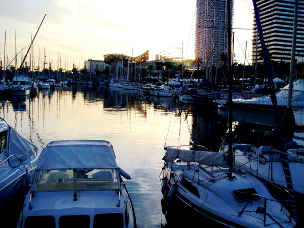 Barcelona Spain Waterfront