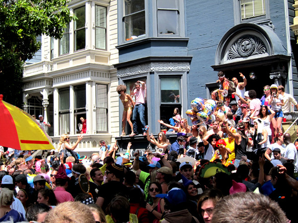 Bay to Breakers Party in San Francisco