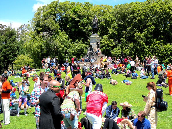 Bay to Breakers in Golden Gate Park