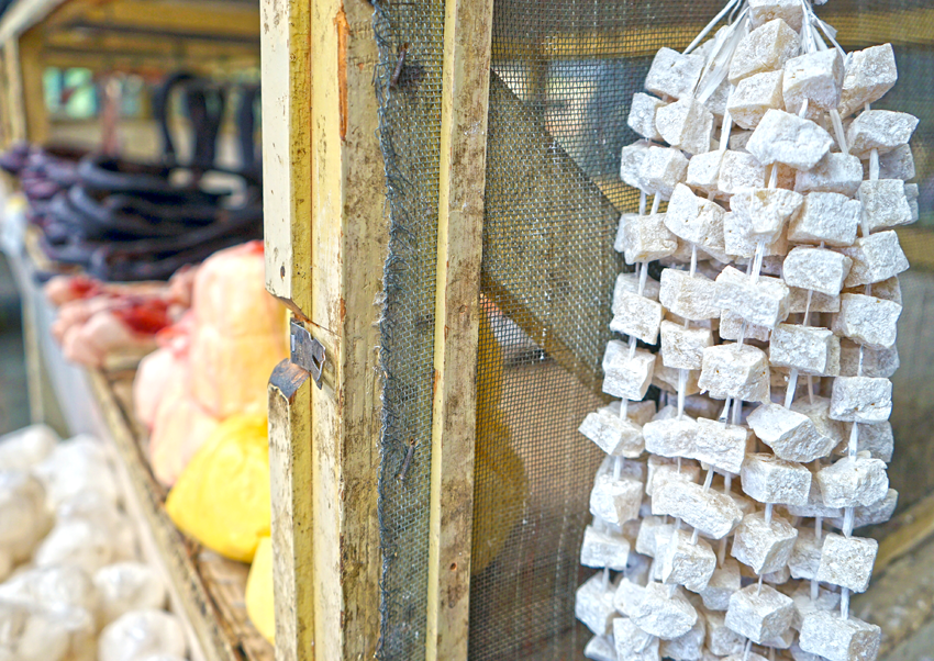 Capital of Bhutan - Thimphu Public Market Cheese