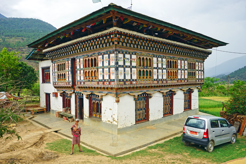 Traditional Bhutanese Home