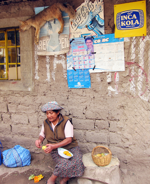 Locals in Colca Canyon Peru