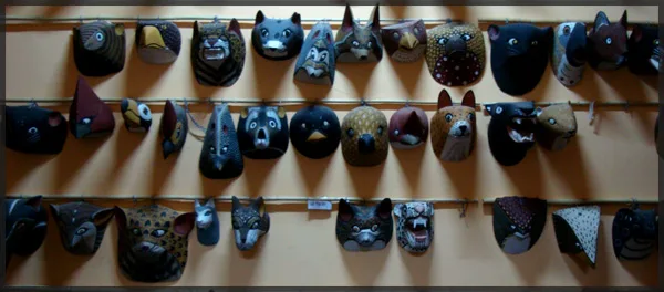 Masks in Humahuaca Masks in Humahuaca, Argentina