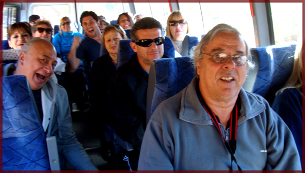 Tour Bus to Cafayate, Argentina