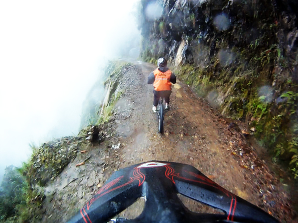 Mountain Biking the Death Road Tour in Bolivia