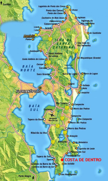 Florianopolis Map