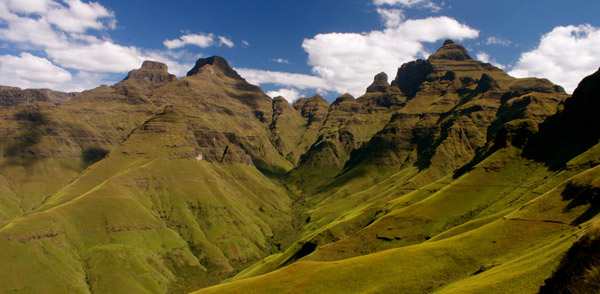 Rock Climbing and Hiking Drakensberg, Africa