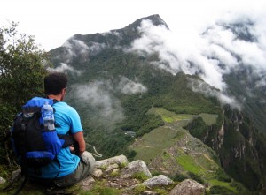 Huayna Picchu (waynapicchu) mountain at Machu Picchu