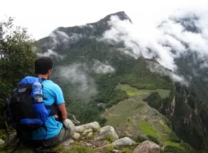 Huayna Picchu (waynapicchu) mountain at Machu Picchu