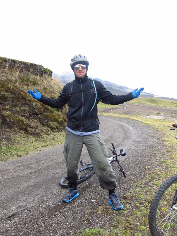 Mountain Biking Cotopaxi Volcano in Cotopaxi, Ecuador