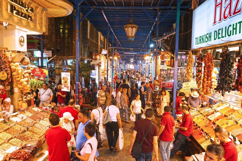 Spice Bazaar in Istanbul