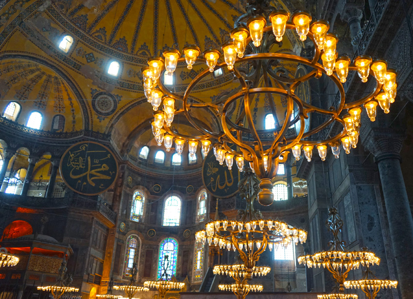 Hagia Sophia in Istanbul Turkey