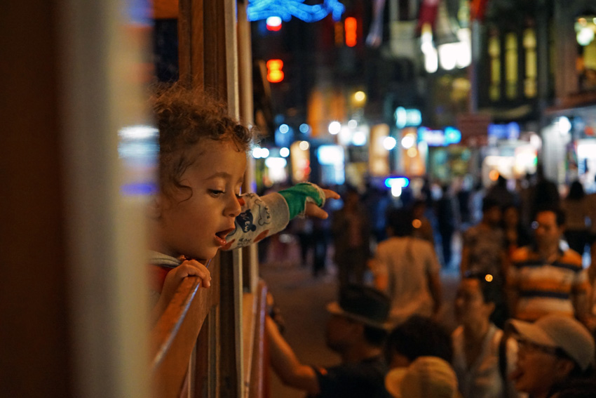 Istiklal Caddesi Trolly