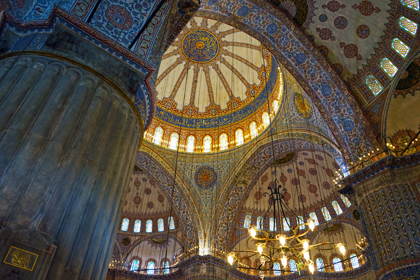 The Blue Mosque in Istanbul Turkey