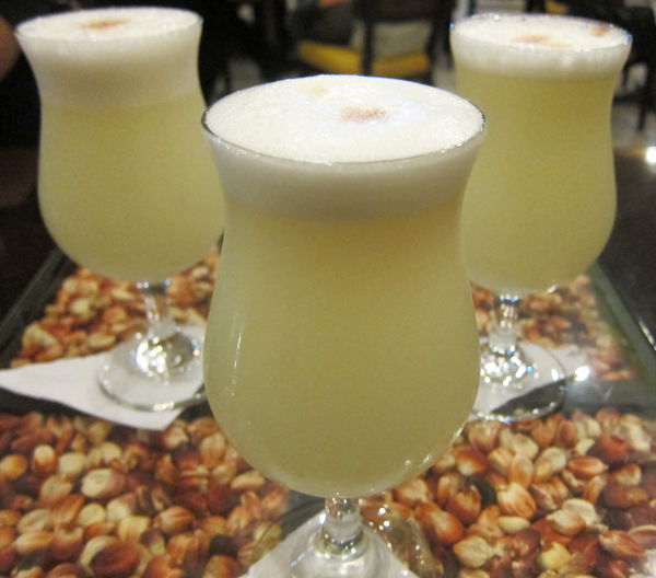 Pisco Sours at El Bolivarcito La Catedral del Pisco in Lima Peru