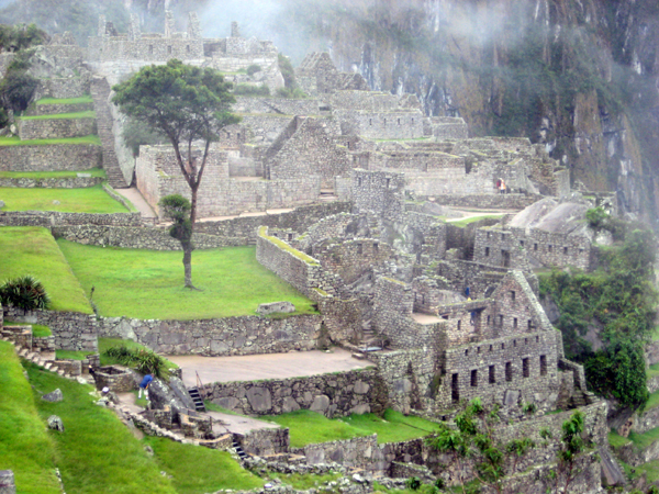 The ruins of Machu Picchu