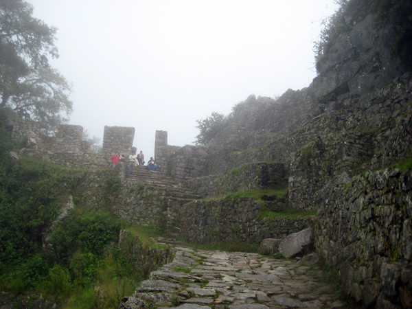 The Sun Gate - Main Inca Entrance to Machu Picchu